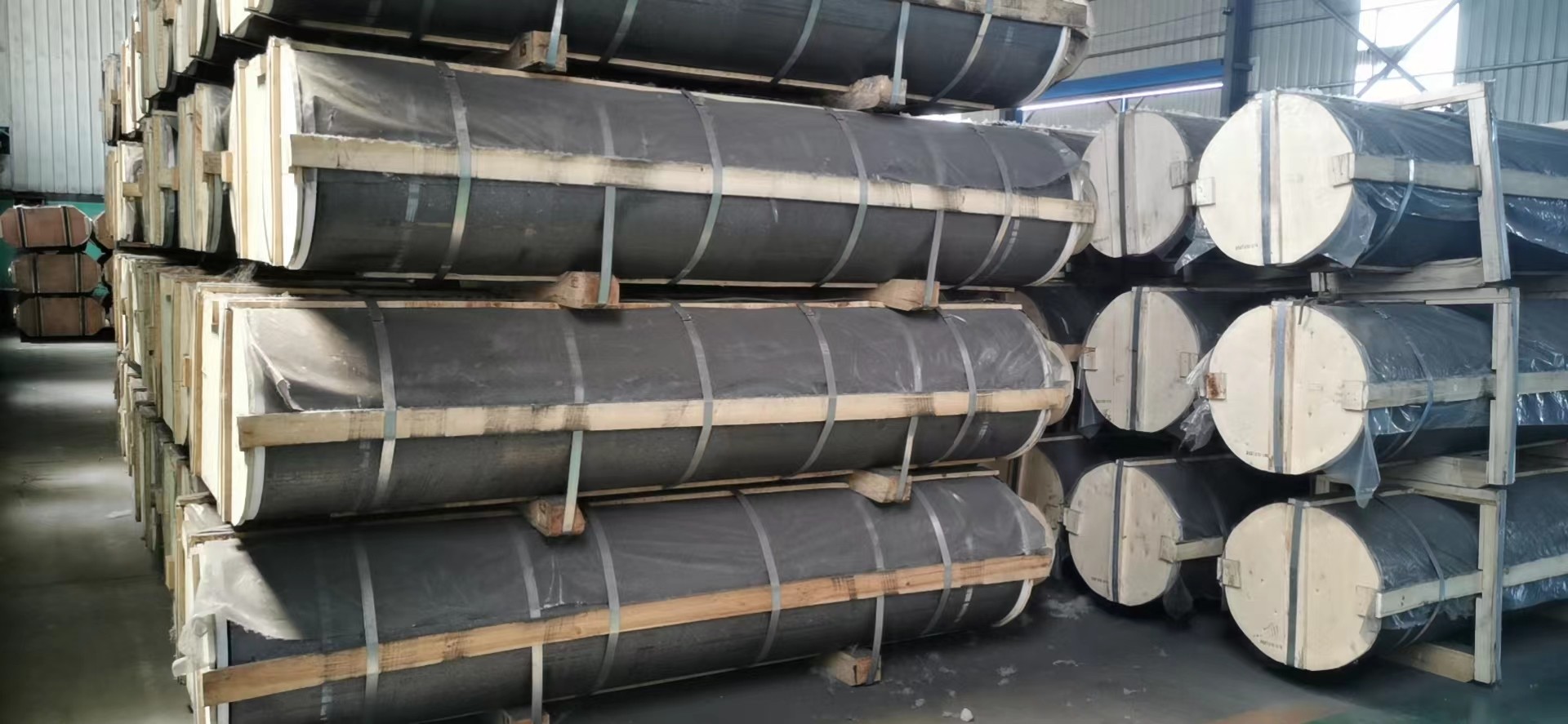 RP/HP/UHP Grade Graphite Electrode Block 1600~2400mm