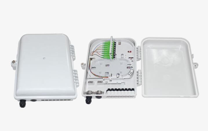 16F termination box fiber optic , fiber optic box outdoor IP65 Protection Level