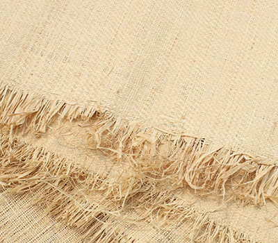 Green natural raffia mats decoration hand-woven material rafi prairie