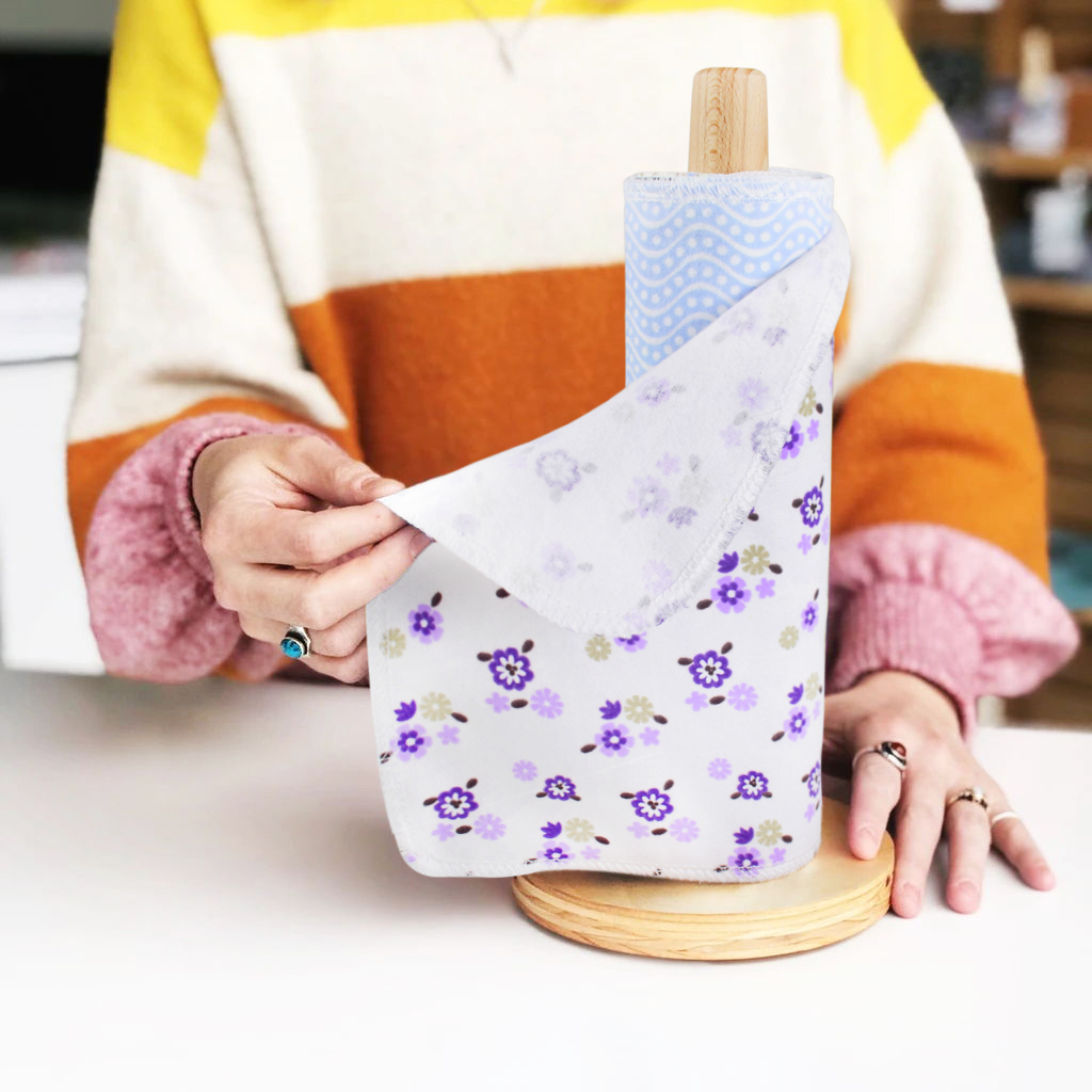 Mumsbest Kitchen Item Weight 20g Reusable Bamboo Nature Friendly Paper Unpaper Towel
