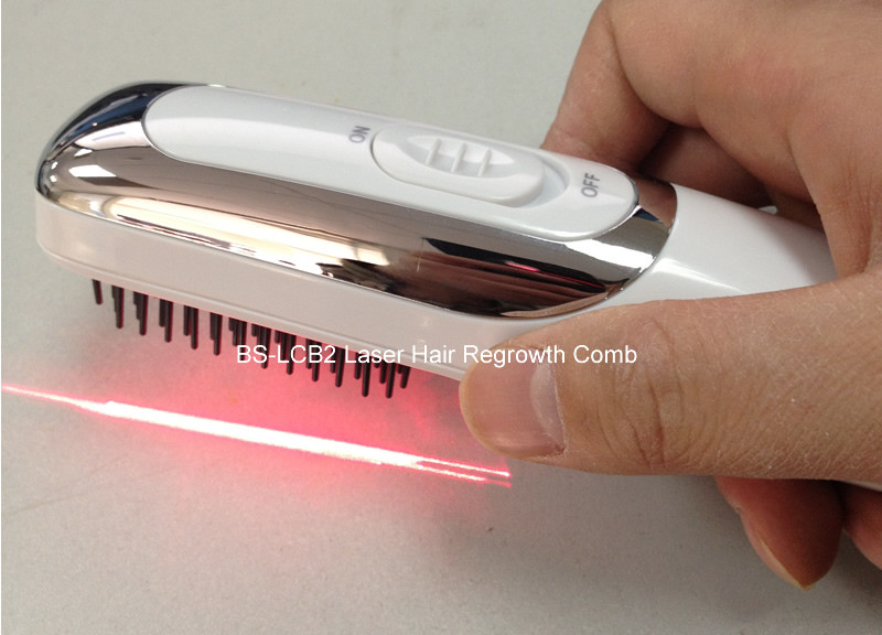 Professional Low Level Laser Hair Regrowth Device / Handheld Hair Growth Laser Comb