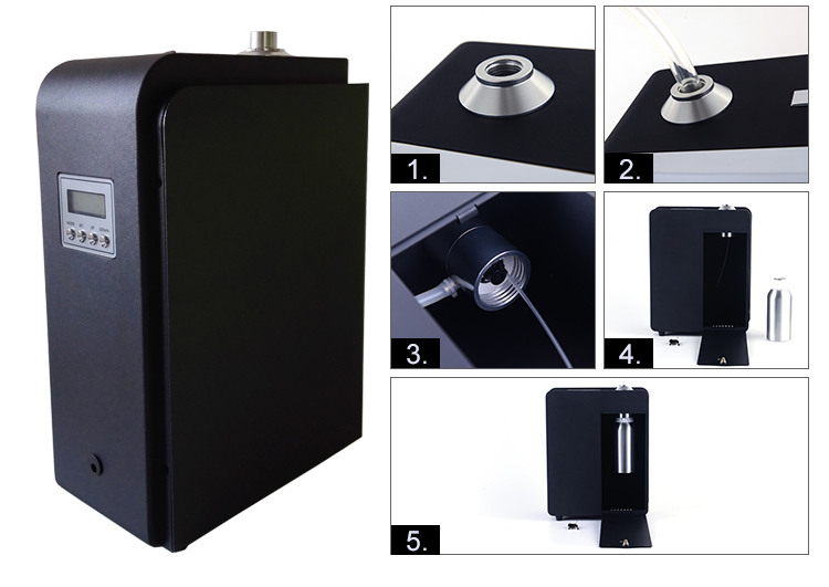 Commercial Air Scent Machine , Automatic Aerosol Dispenser With Remove Odor Function