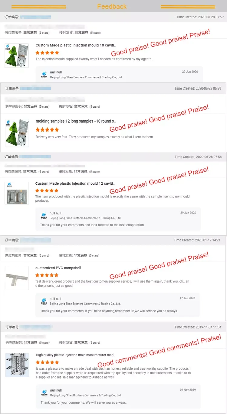 Household Product Custom ABS PP PET Injection Molding Toy Mould with Good and 0.01mm Tolerance from Source