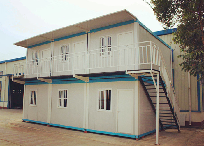 Windproof Moving House Container Galvanized Steel Colorful Decoration Design