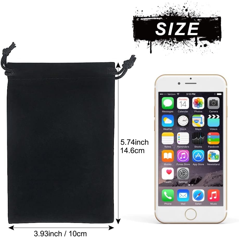 Multi-Functional Durable Durable Velvet Drawstring Bags Shockproof