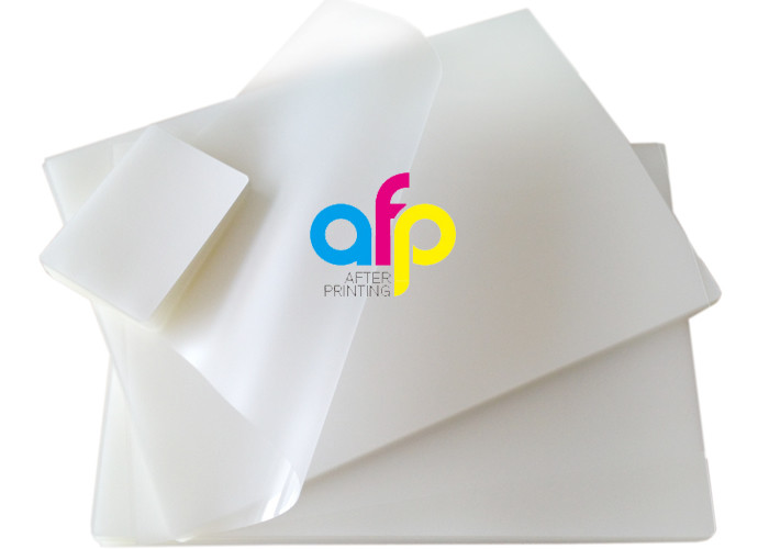 Different Sizes Pouch Laminating Film Sheets Moisture Proof BV Certification