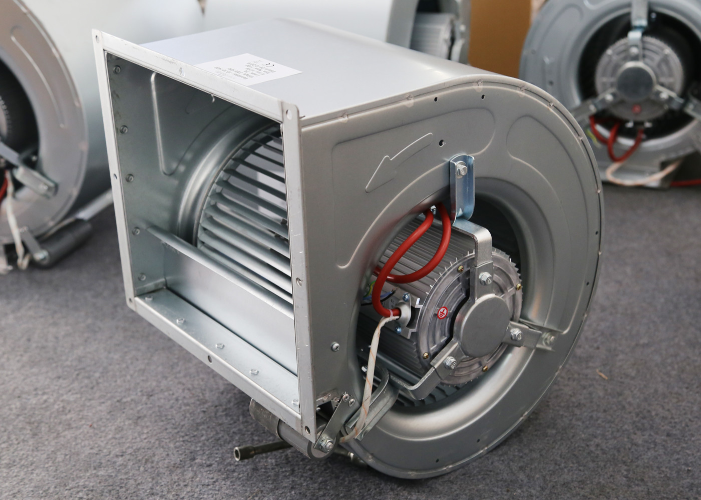 Air Conditioning 6000m3/H Centrifugal Duct Fan Lightweight