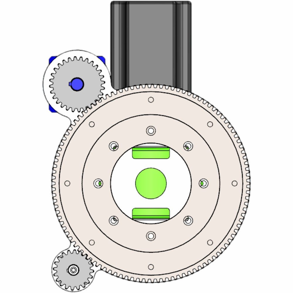 Heavy Duty AGV Forklift Industrial Drive Wheels 3000W With Steering Motor