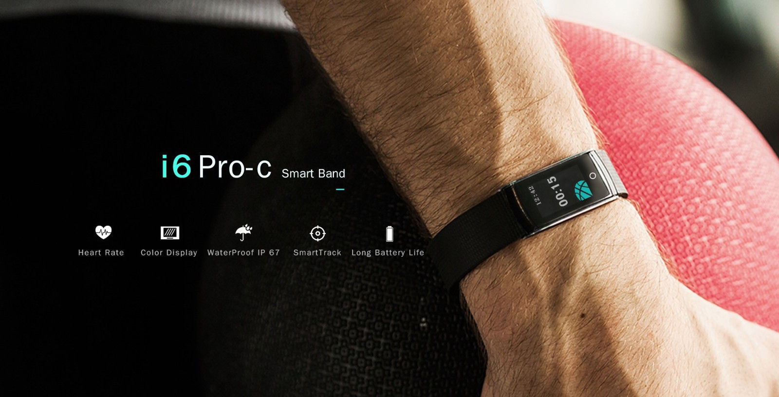 0.96 Inch TFT Color Screen Bluetooth Smart Bracelet