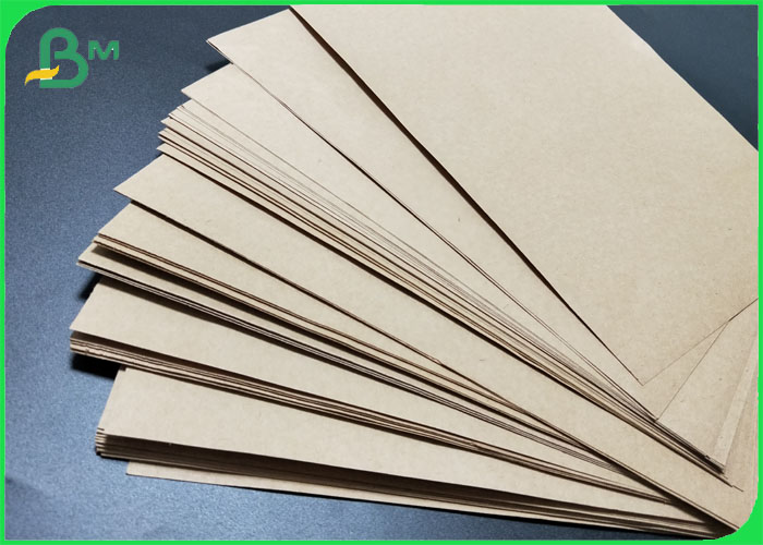 FSC Certificated 50 - 250 GSM Ecological Bamboo Kraft Paper Sheet For Envelope Making