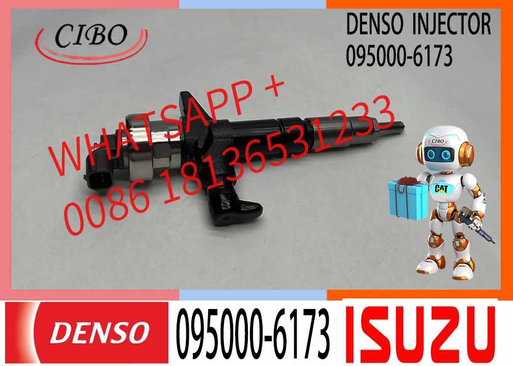 0950006173 8980558632 095000-6173 8-98055863-2 Common Rail Diesel Fuel Injector Diesel Injector