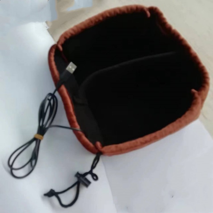 Folding Electric Heating Bag 5V Heated Lunch Bag cubic Shape