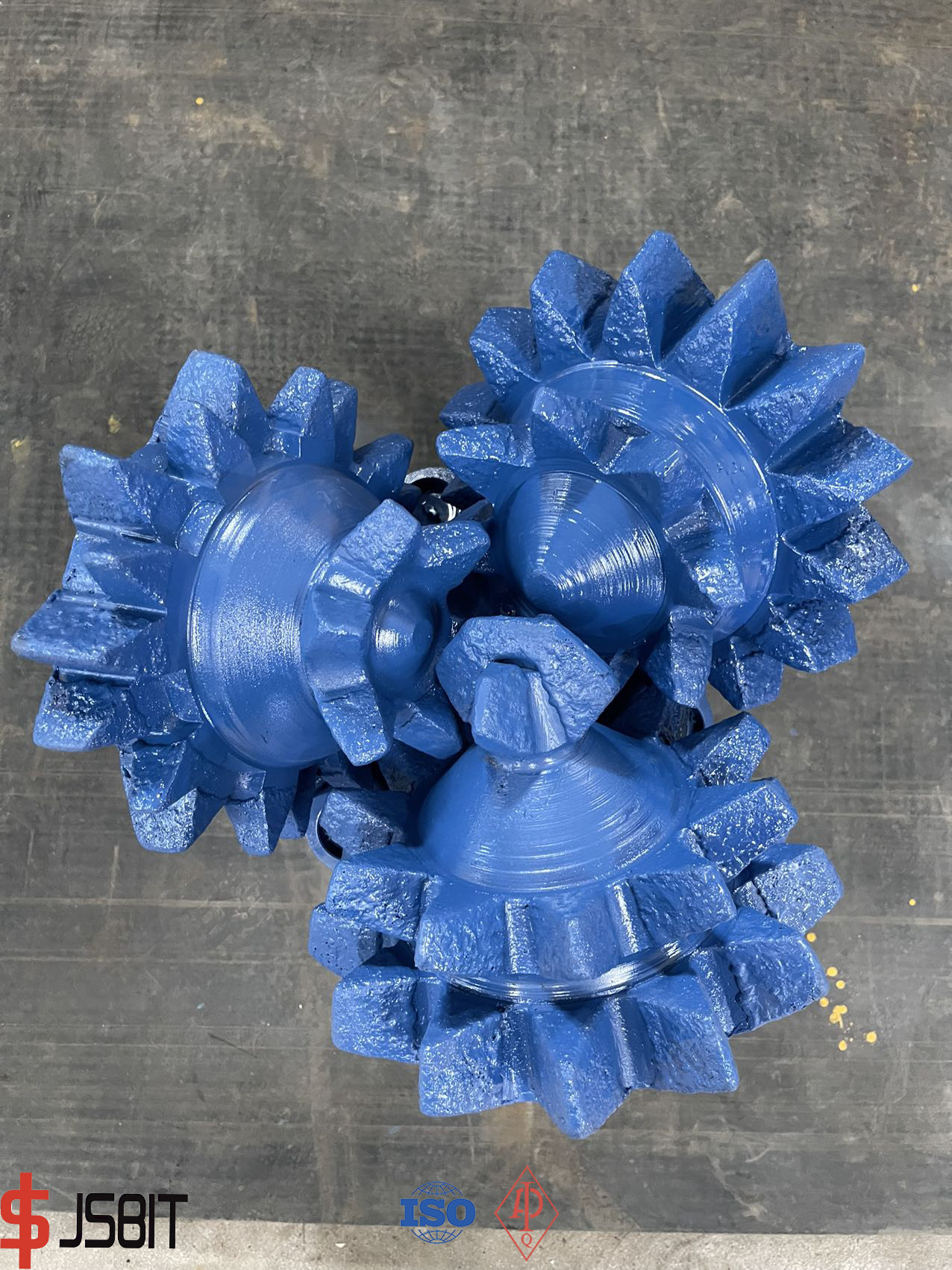 Carbide 490mm Tricone Rock Roller Bits For Drilling