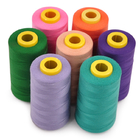 100% polyester sewing thread garment stitching ring spun process made in China