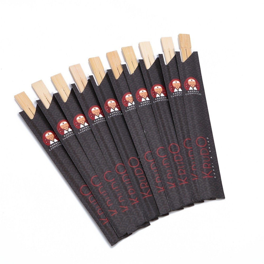 Traditional Japanese Chopsticks Bamboo Logo Disposable Bamboo Chopsticks Bamboo Sushi Chopsticks for Food