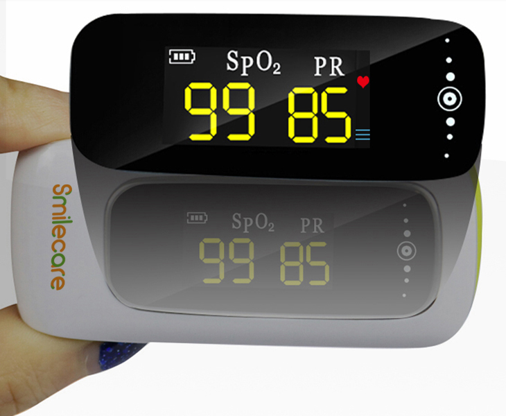 Smart SPO2 Fingertip Pulse Oximeter For Home Use