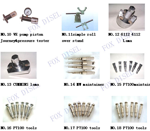 Tools for mechanial BOSCH Inline and VE pumps(full catalog)