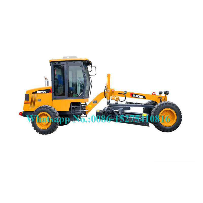 102hp 7000kg Scarifier Ripper Mini Small Motor Grader Road Building Machines GR100