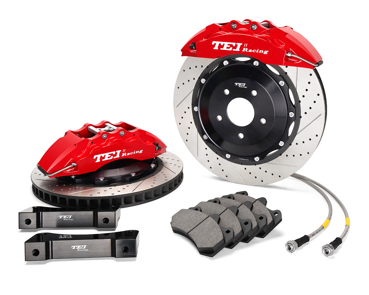 TEI Racing P60ES 6 Piston Big Brake Kit For Mazda CX5 Front Wheel 19 Inch
