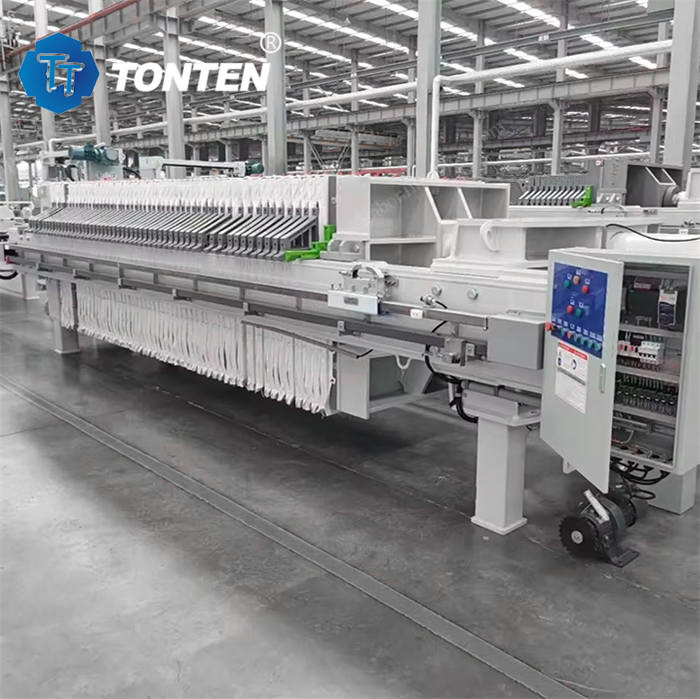 Plate Frame Mud Press Machine Belt Press For Sludge Dewatering Wastewater Treatment