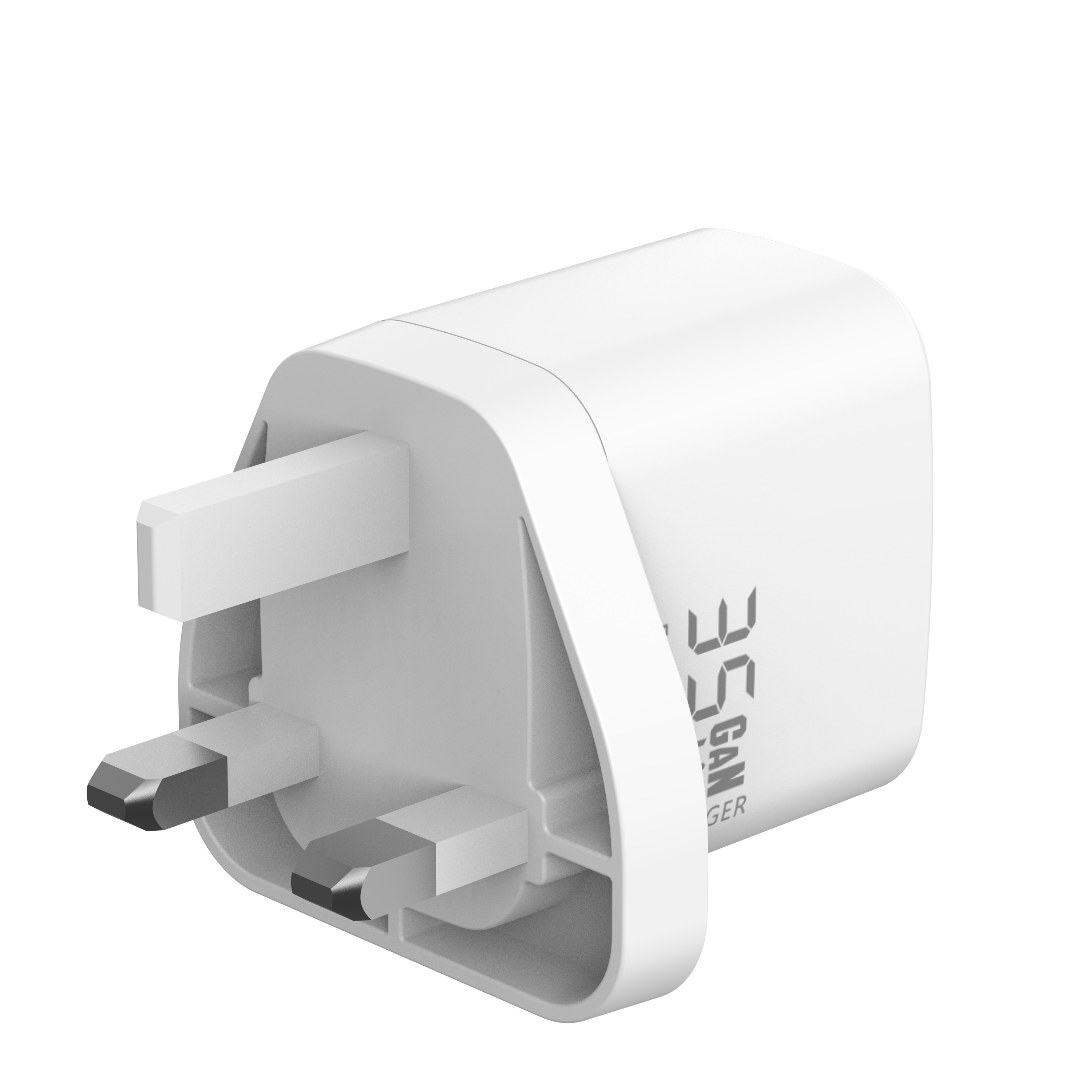 35W GaN Fast Charging USB C Charger Block With Digital Display