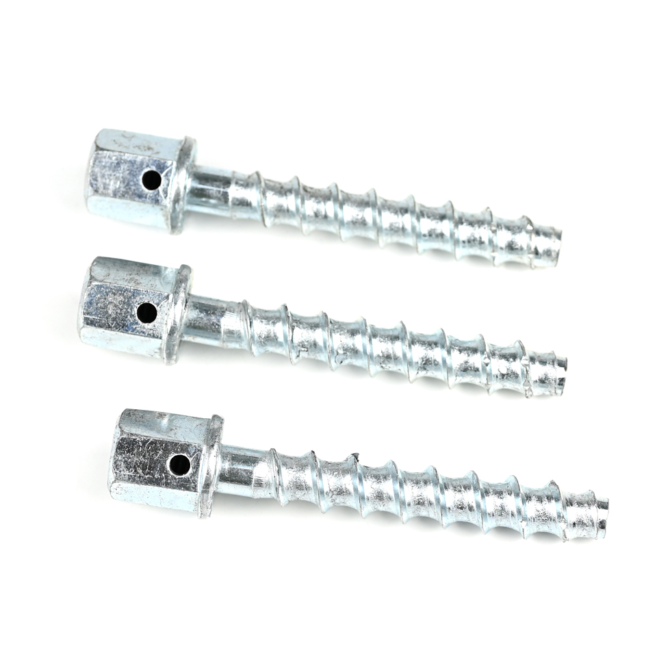 Flat Head Tested 100% M10 80mm Concrete Anchors Screws for Heating Ventilation System