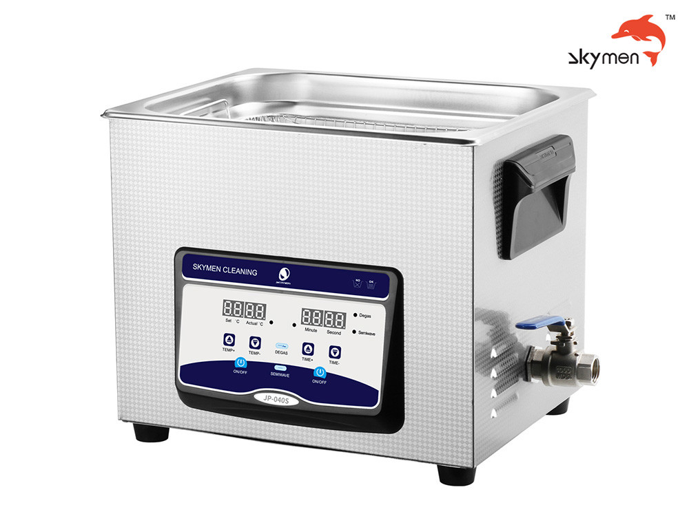 Durable 15L Benchtop Ultrasonic Cleaner 360W For Power Tube / Silicon Wafer