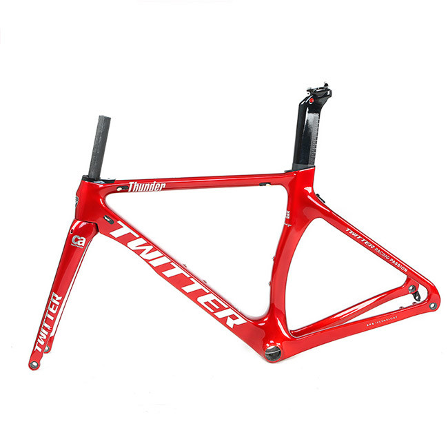 THUNDER Disc 50cm Hieght Carbon Road Bike Frame With Disc Brake