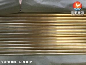 China ASME SB111 C44300 Copper Alloy Steel Seamless Tube on sale