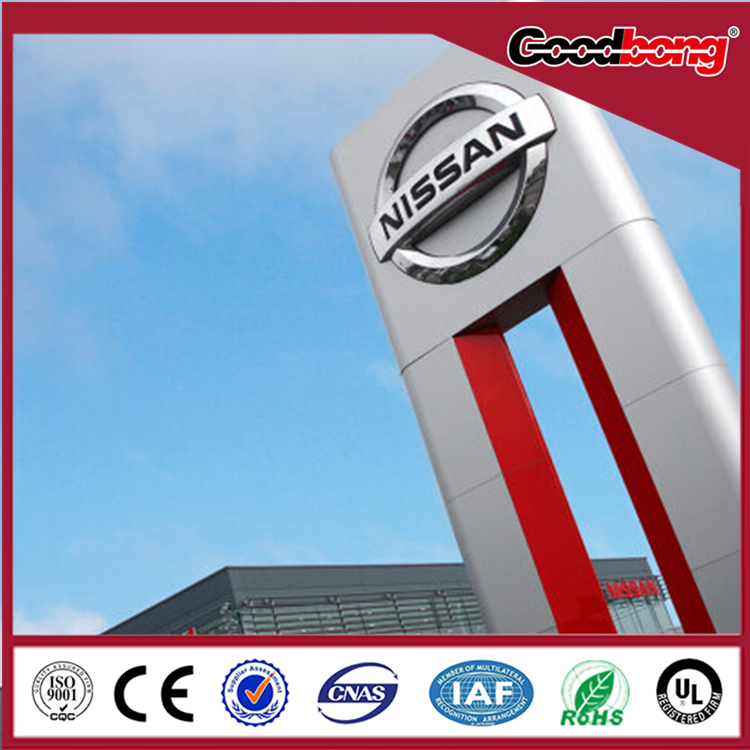 Floor Standing LED Advertising Pylon Signage