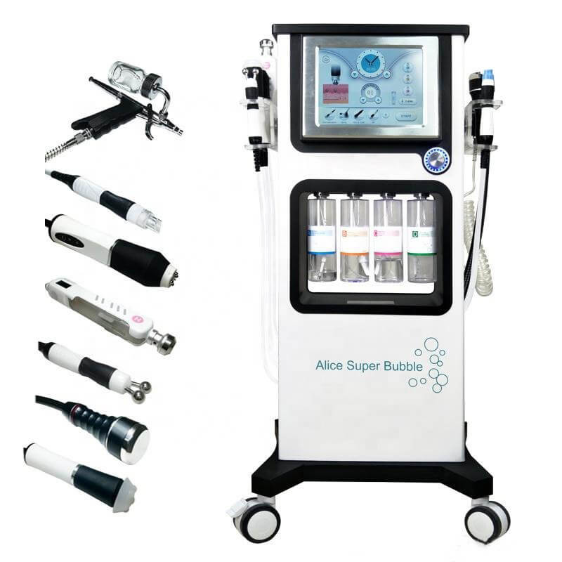 Multifunction Facial Machine Hydra Facial Oxygen Spray Skin Deep Cleaning Machine