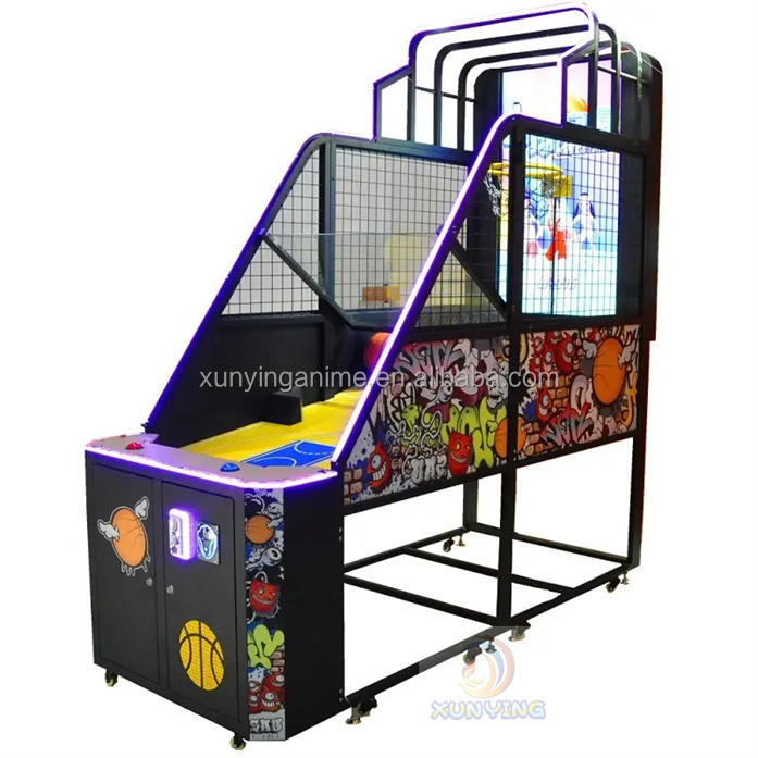Commercial Arcade Basketball Shooting Machine Game US Plug 155KG