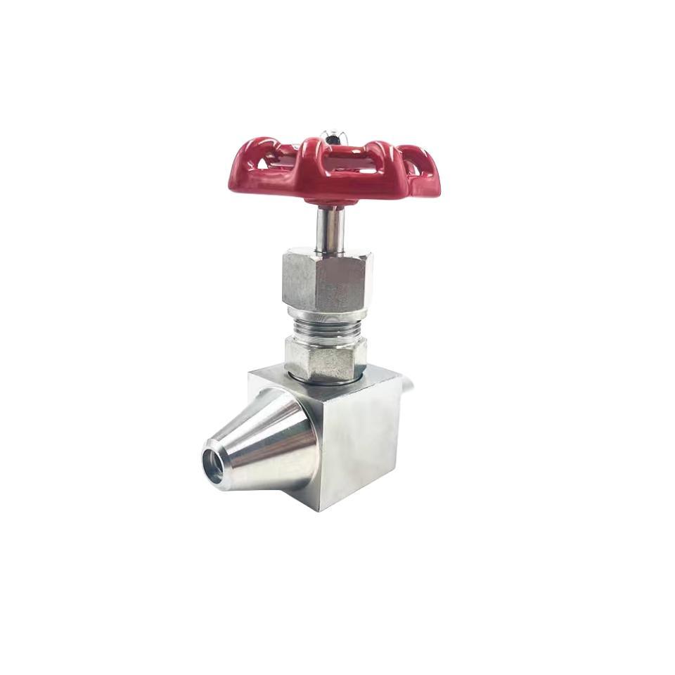 304 Stainless Steel Butt Welding Needle Valve High Pressure Instrument Valve