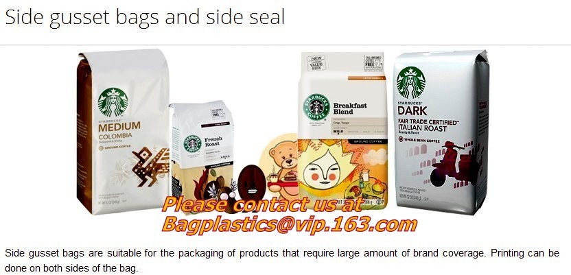 Resealable pouch Bags, slider zipper Foil Bags, Pharmaceutical Packaging, Pet Food Packaging, Tea Packaging