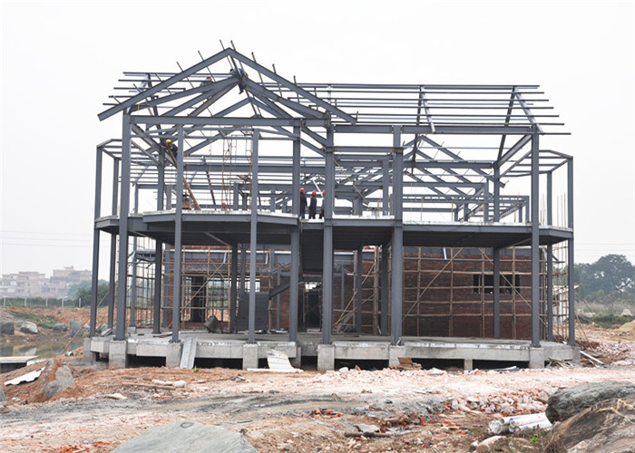 Maldives Steel Structure 7-Story Building With Insulated Panels