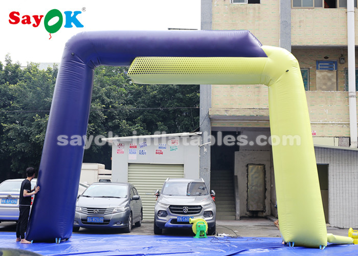 Custom Inflatable Arch 7.6*4.9mH PVC Tarpaulin Inflatable Entrance Arch For Events / Advertisement