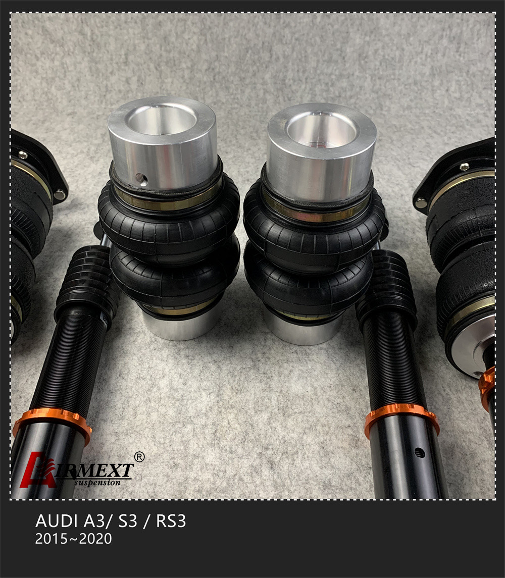 For AUDI A3 S3 RS3 2015-2020 Audi Air Suspension Air Bag Strut Kit