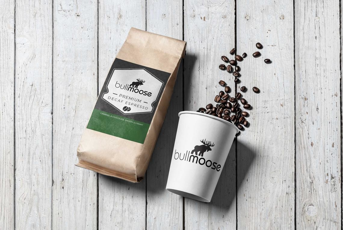 Customized Printed Kraft Paper Side Gusset Coffee Bag 500g/1kg