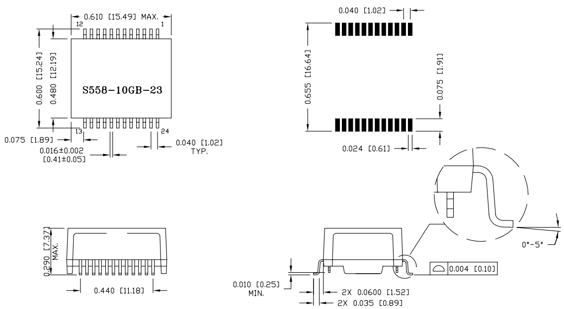 S558-10GB-23 LAN Magnetic