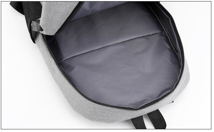 ODM Polyester Men'S Backpack Sets Waterproof Navy Blue Laptop Backpack