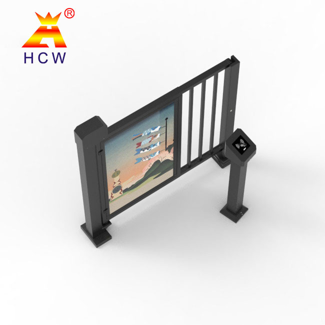 RS485 Boom Gate Remote Control Automatic Car Barrier System AC220V For Advertising