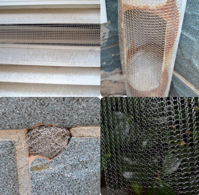 Corrugated Knitted Wire Mesh Filters Roll For Effective Liquid Filtration And Demisting