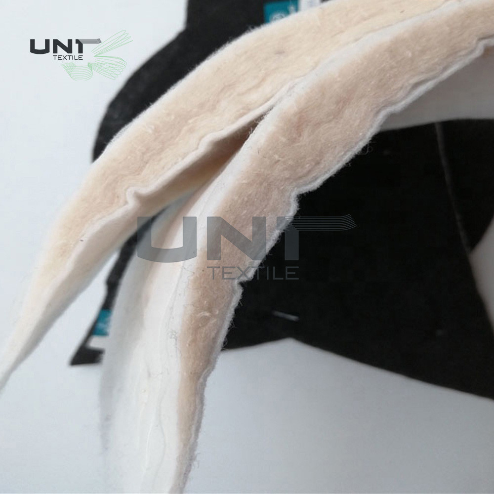 Customized Size Sewing Shoulder Pads Polyester Cotton Molded Webbing