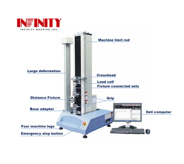 5KN Tape Peeling Strength Testing Machine / Adhesion Test Machine 130mm Width