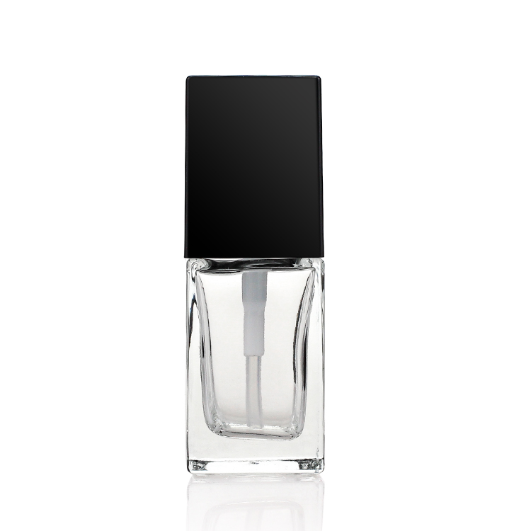 Packaging 25ml Liquid Foundation Bottles Glass Square With lotion pump