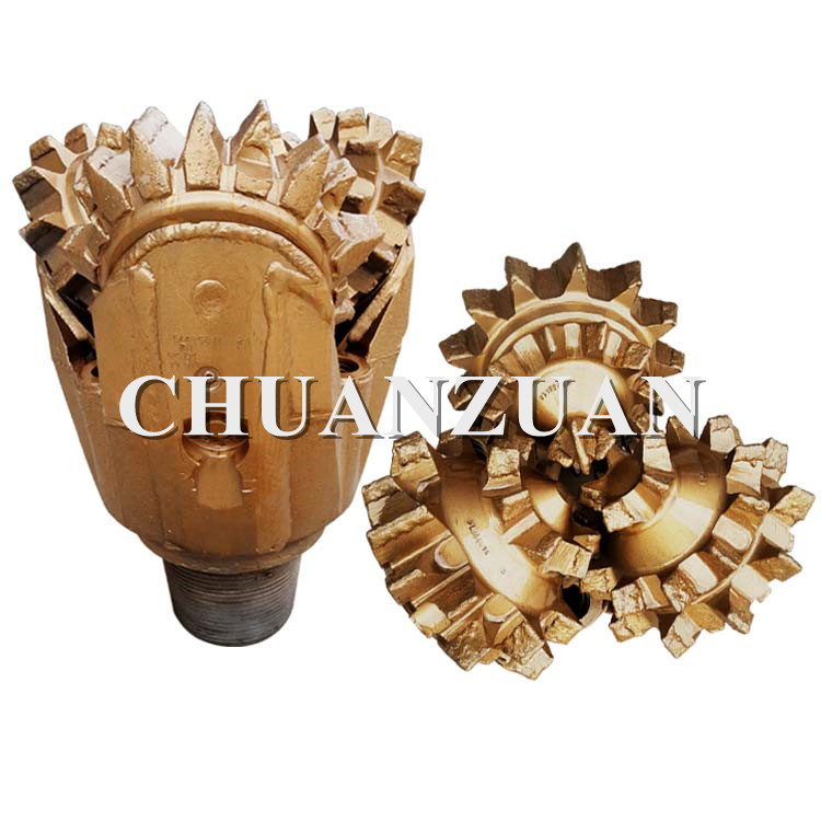 High Drill Ability Steel Tooth Tricone Bit 15 1/2 Inch For Soft Limestone , Sandstone