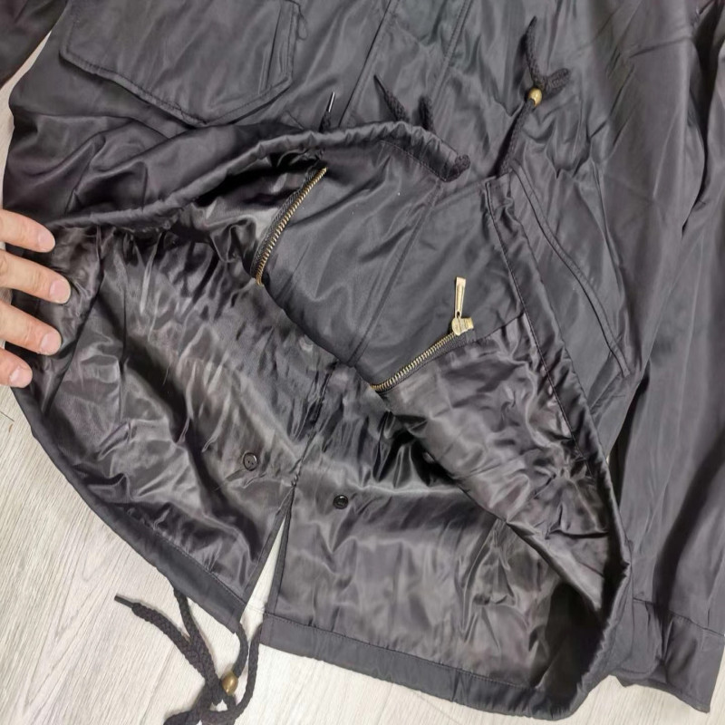 Ladies 2 Style Parka Hooded Jacket Contraction Bandage fashion and casual