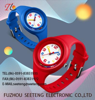 wholesale children watches colorful silicone watch gift watch for promotion