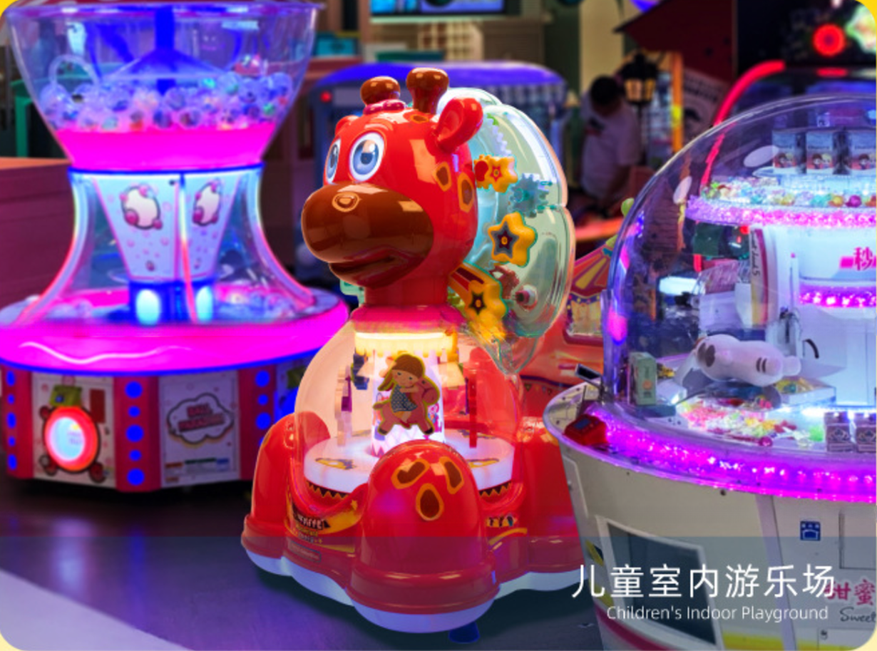 Shopping mall coin operated wonderful deer kiddie rides for sale