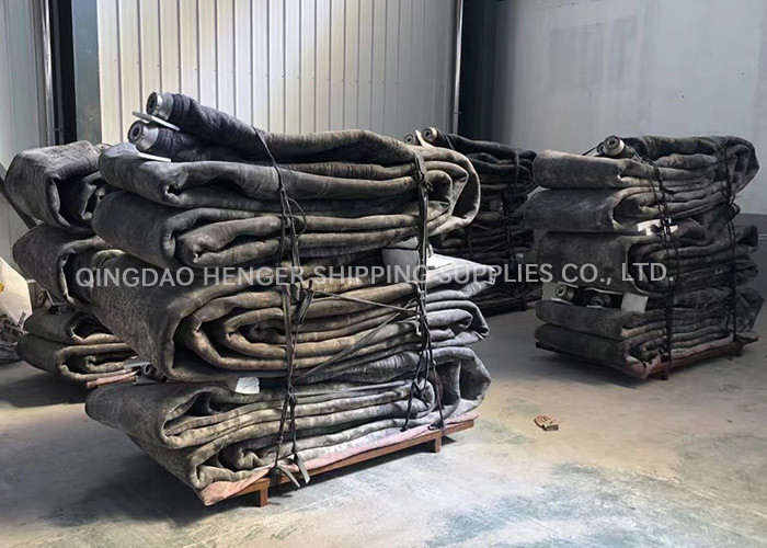 Customized Marine Rubber Airbags For Salvage To Assist Ships In And Out Of Water